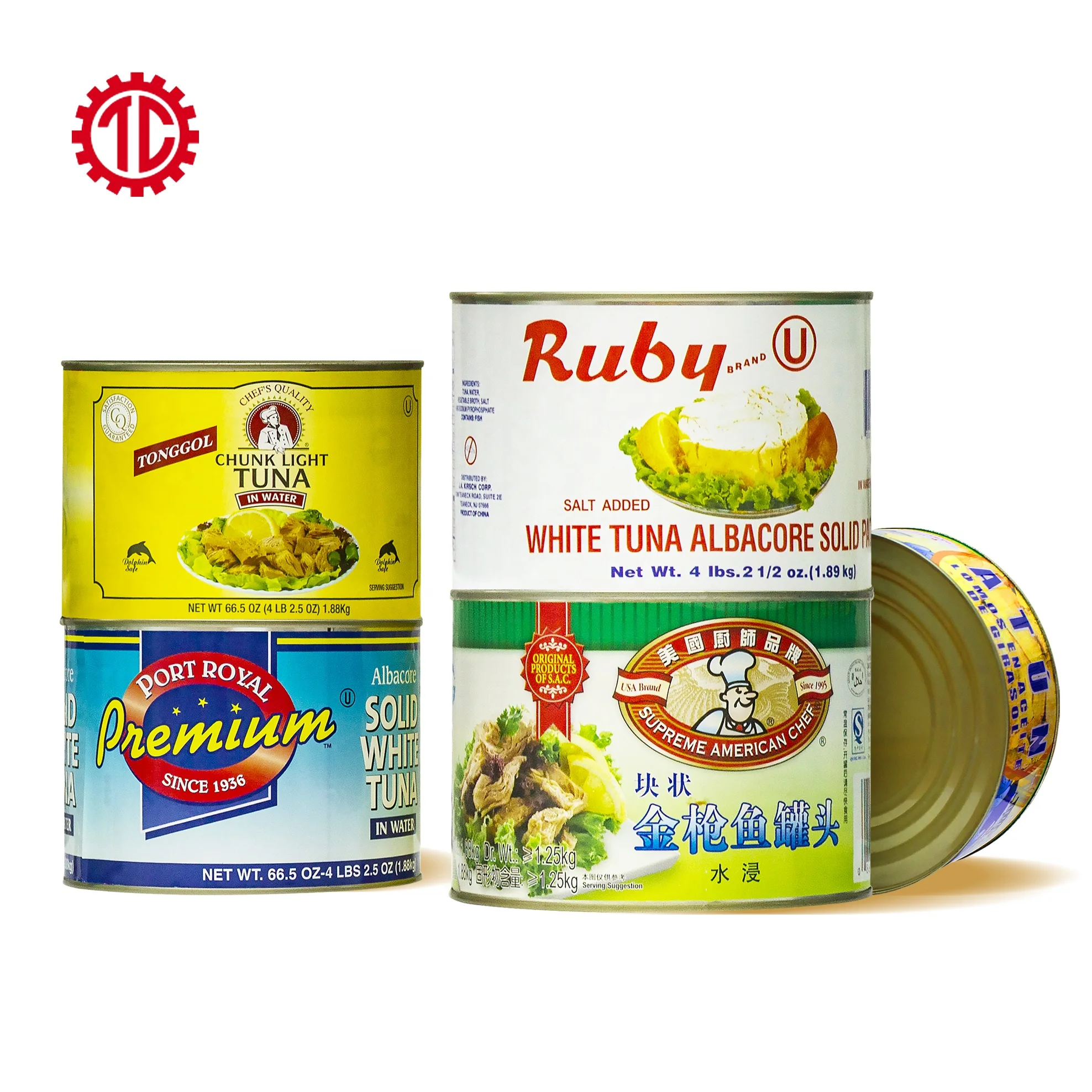 Albacore Solid White Tuna In Spring Water American Quality