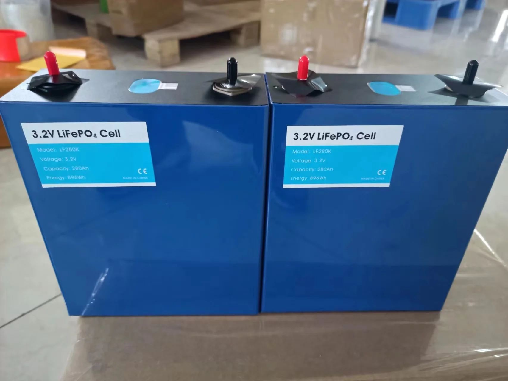 2024 New V3 Grade A 280K 310Ah 3.2V lifepo4 prismatic cell Double connector welded Screw lifepo4 cell for RV Golf Cart