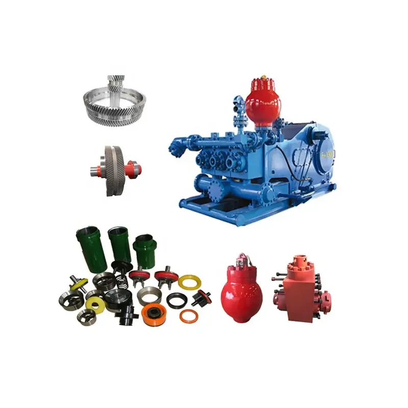Top-Quality Heavy-Duty Spare Parts for API 7K Mud Pumps F-500, F-800, F-1000, F-1300, F-1600 in Oil & Gas Industry