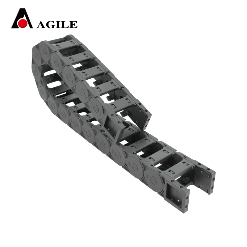 35*62 mm SK open type reinforced PA6 nylon flexible cable carrier