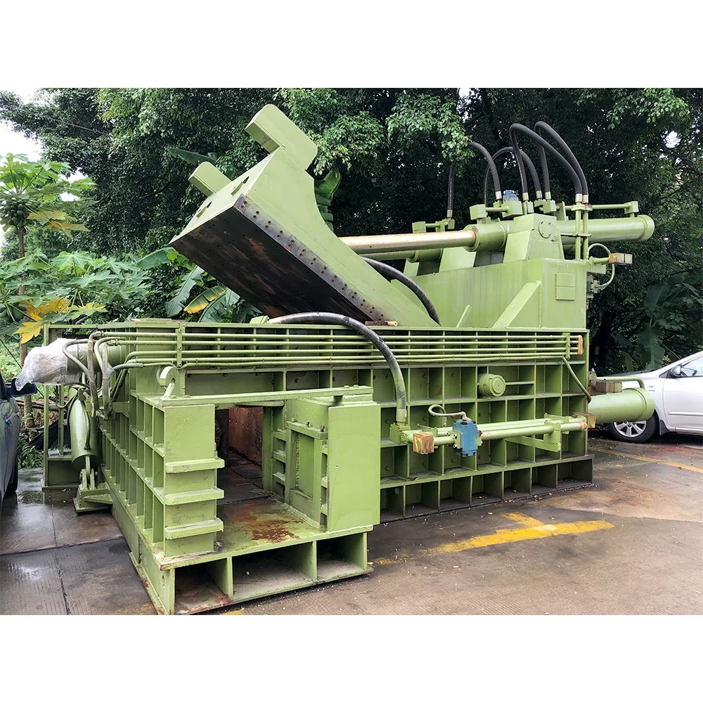 China Wholesale Recycling Hydraulic Baler Machine Compress