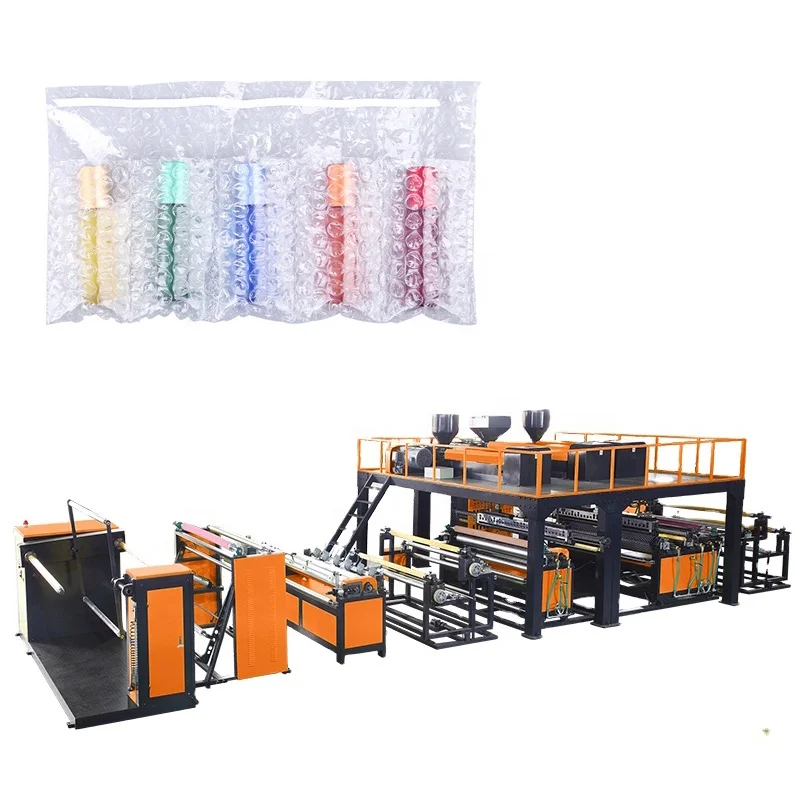 Polyethylene sheet making machine 2 3 4 5 7 layers air bubble film wrap packaging roll extruder manufacturing package machinery