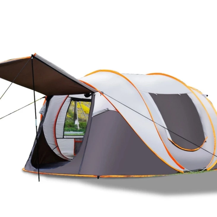 2021 Outdoor marquee tent 3 to 4 Person 5 to 8 People Rainproof Throwing Beach Camping tent Automatic Fast Opening pop up tent