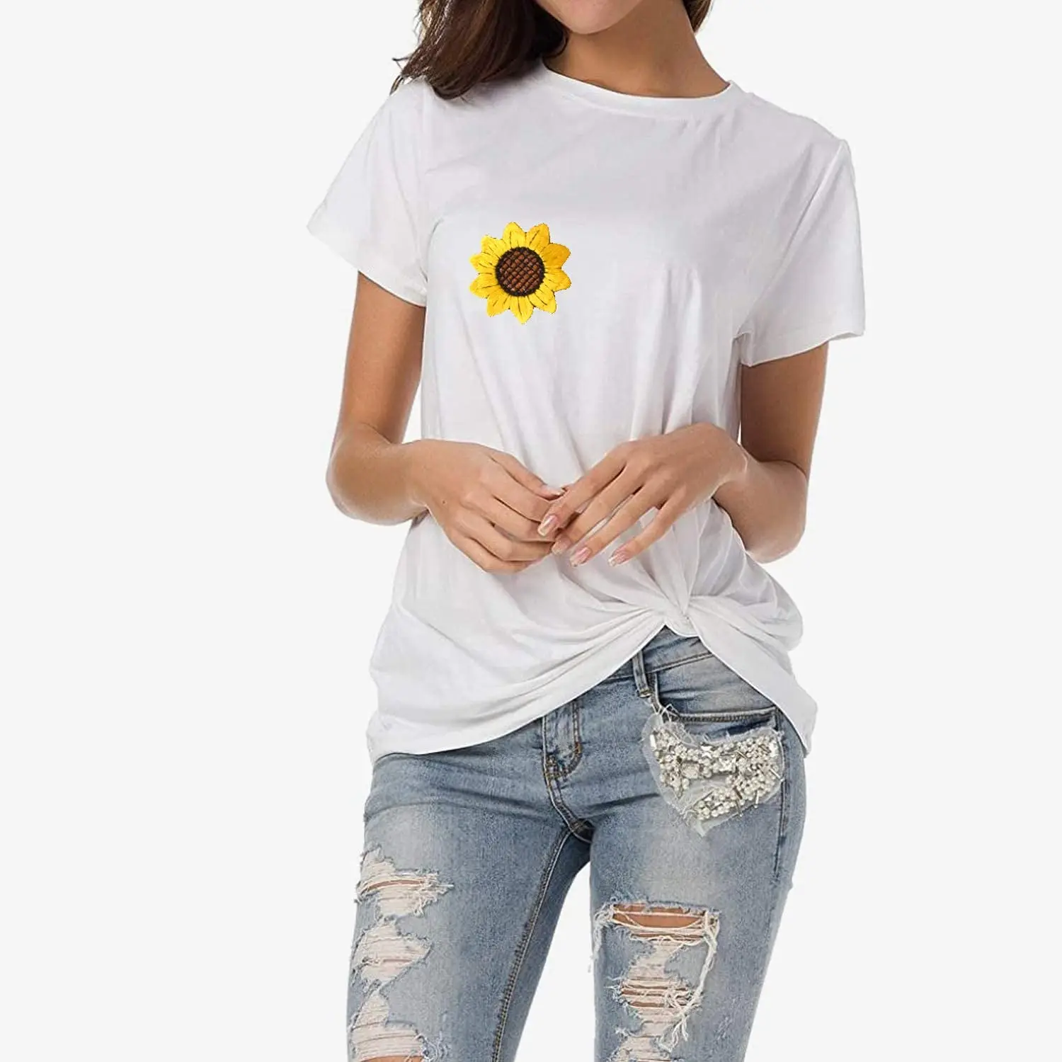 Custom Embroidered Patches, Bright Vivid Colors, Sew On/Iron On Patch Applique for Clothes Dress Hat Jeans DIY Accessories