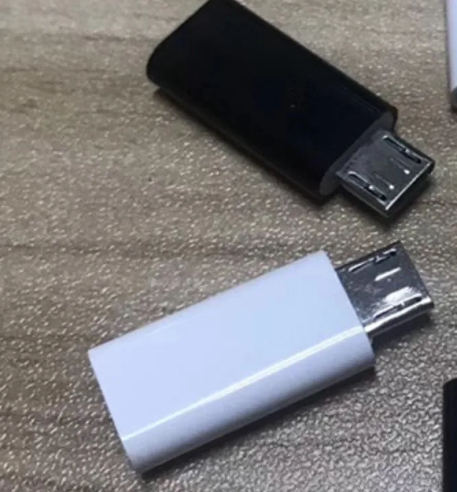 Металлический сплав адаптер для iphone женский type-c male типа c к 8pin переходник с внутренней резьбой
