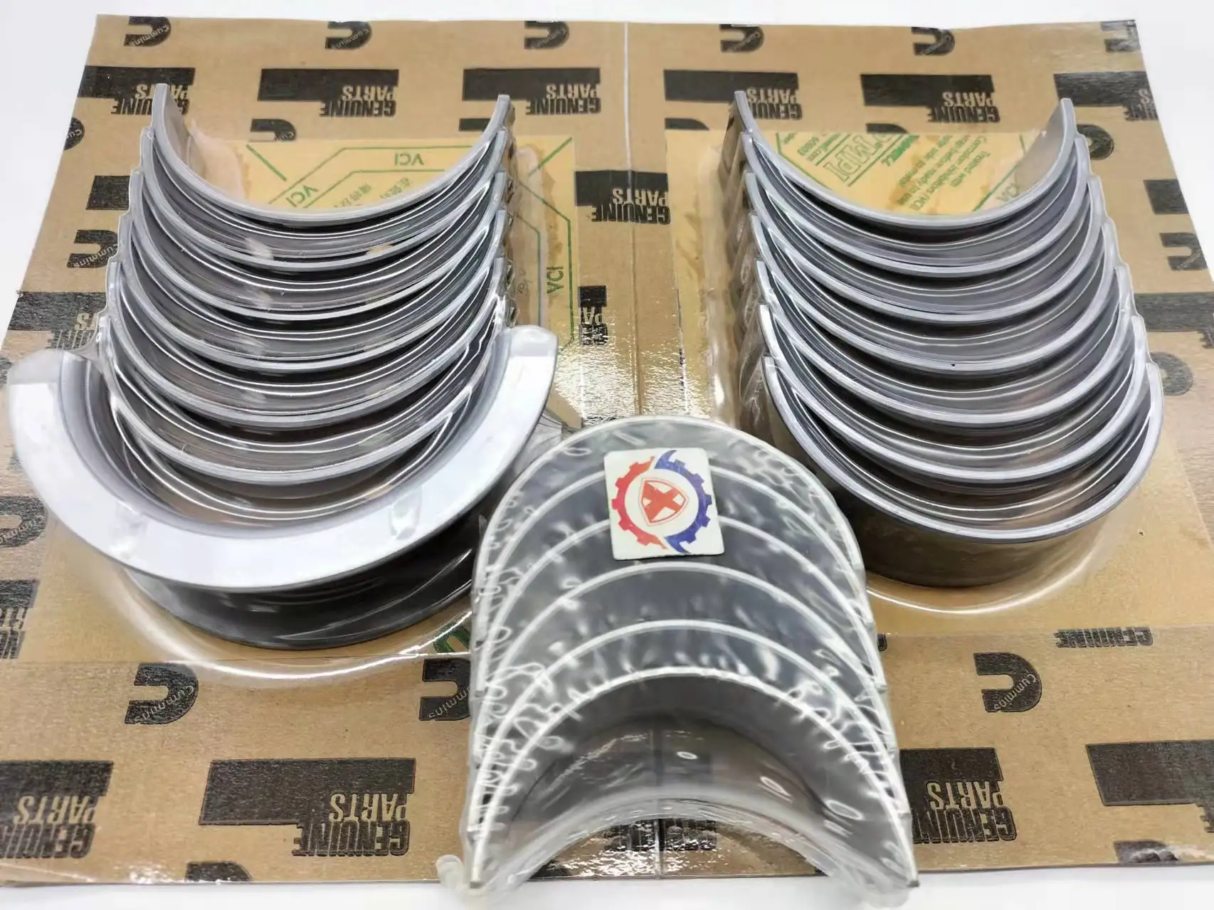 Engine Spare Parts Main Bearing 3802070 7937678  6D102 Connecting Rod Bearing 3939859 3481720 6D102 6BT