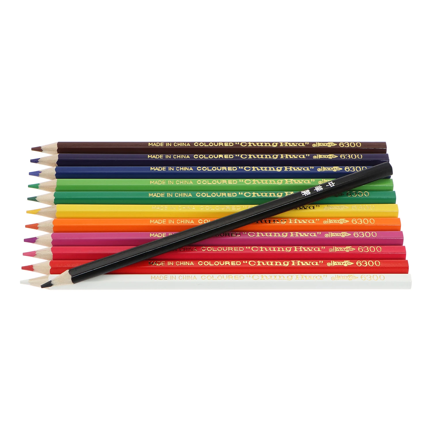 New Design Professional Asst Colour Wood Material Colour Pencil For Home Or School