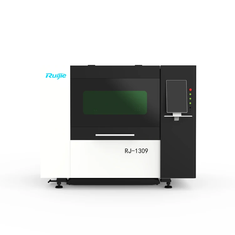 Ruijie 1309 Enclosed 1000W 1500W 4MM Stainless Steel Fiber Laser Cutting Machine Iron Pate