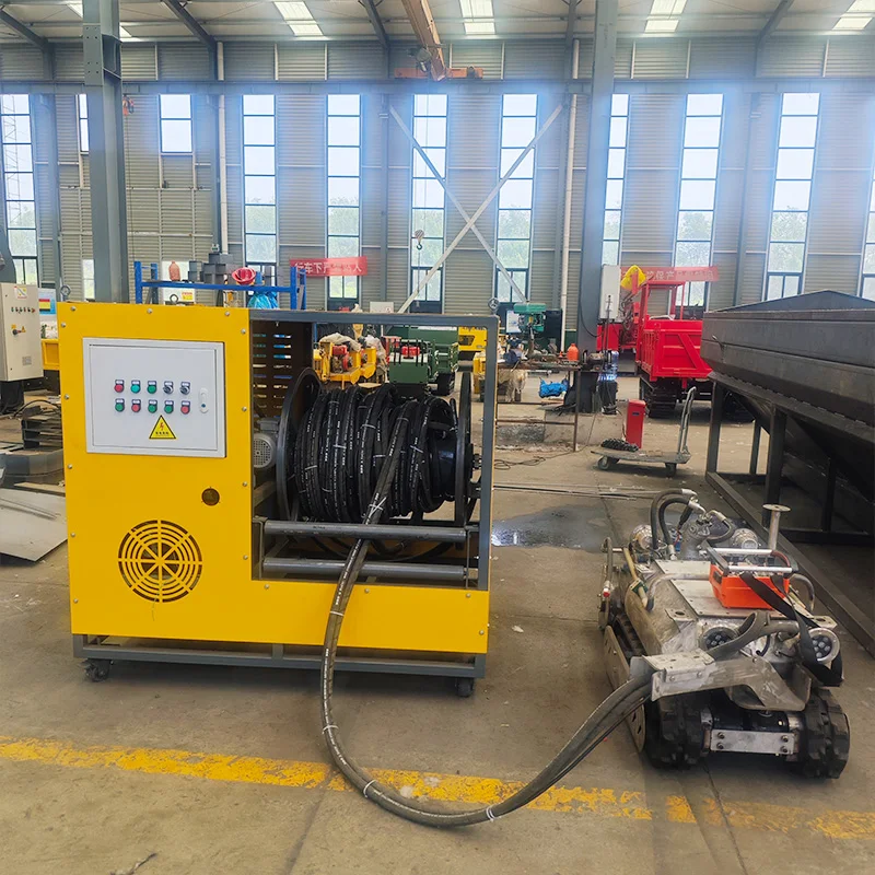 Underwater Cleaning Dredging Robot Crawler Rubber Tracked Dredging Robot
