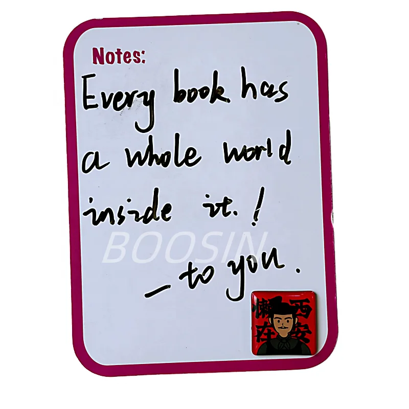 Customized Small Letter Board for Kids Magnetic Writing & Dry Erase Reward Chart Toddler Memo Pads