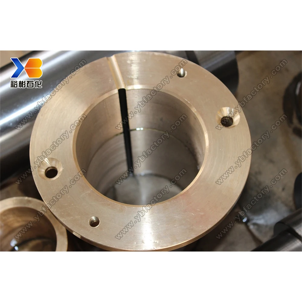 Copper Sleeve Forged Flanged Bushing with High Quality for Machine