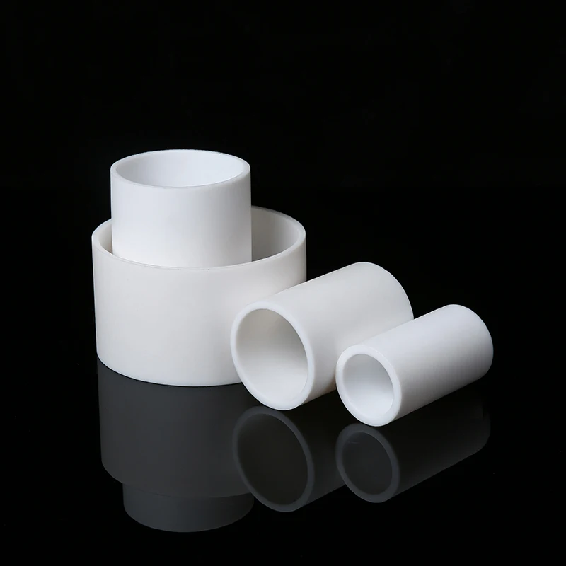 Customized size and thickness convoluted good quality ptfe tube ptfe extruded pipe