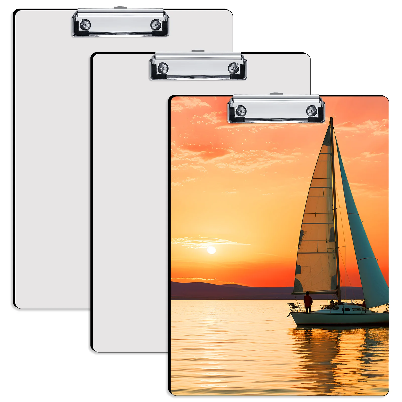 sublimation clipboard custom logo printing mdf blank sublimation products printed wood sublimation clipboards