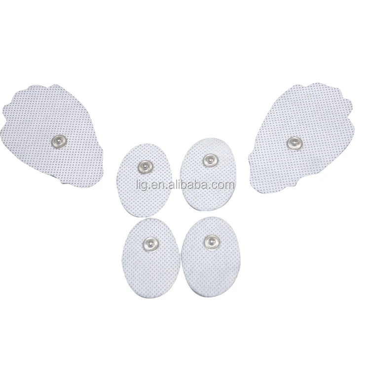 High Quality Reusable Electrotherapy Spare Massage Muscle Stimulator Ten Electrode Pad / Electronic Pulse Massager