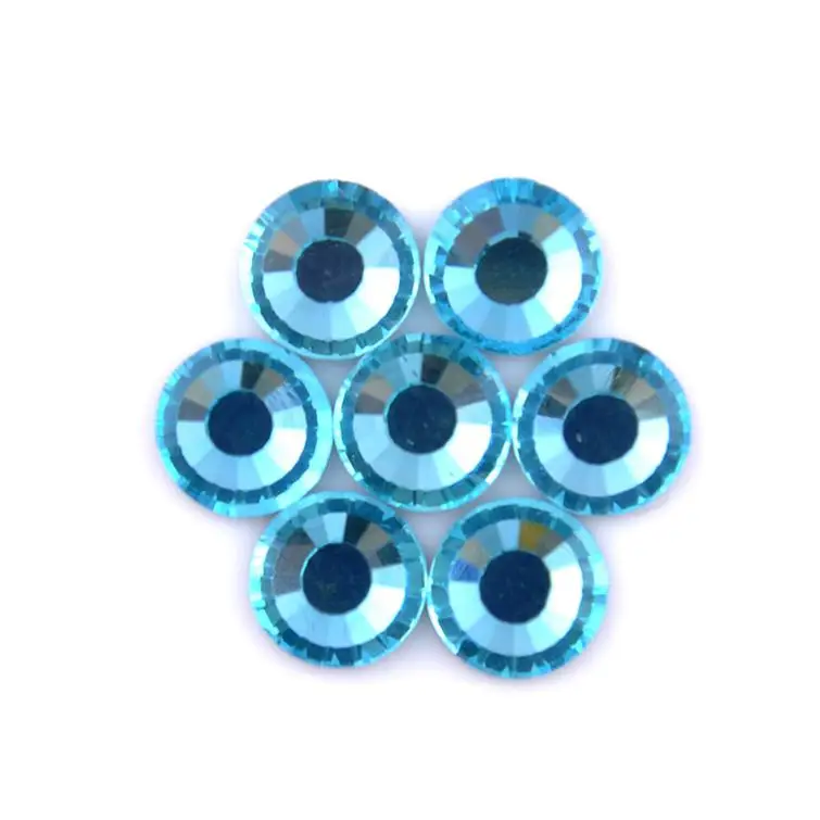 YALI cvd diamante Low Price Cvd Mono Yellow Bulk On Roll Mix 3Mm Trim Flat Back Luxury 2 Carat Fabric White Jelly Africa Diamond