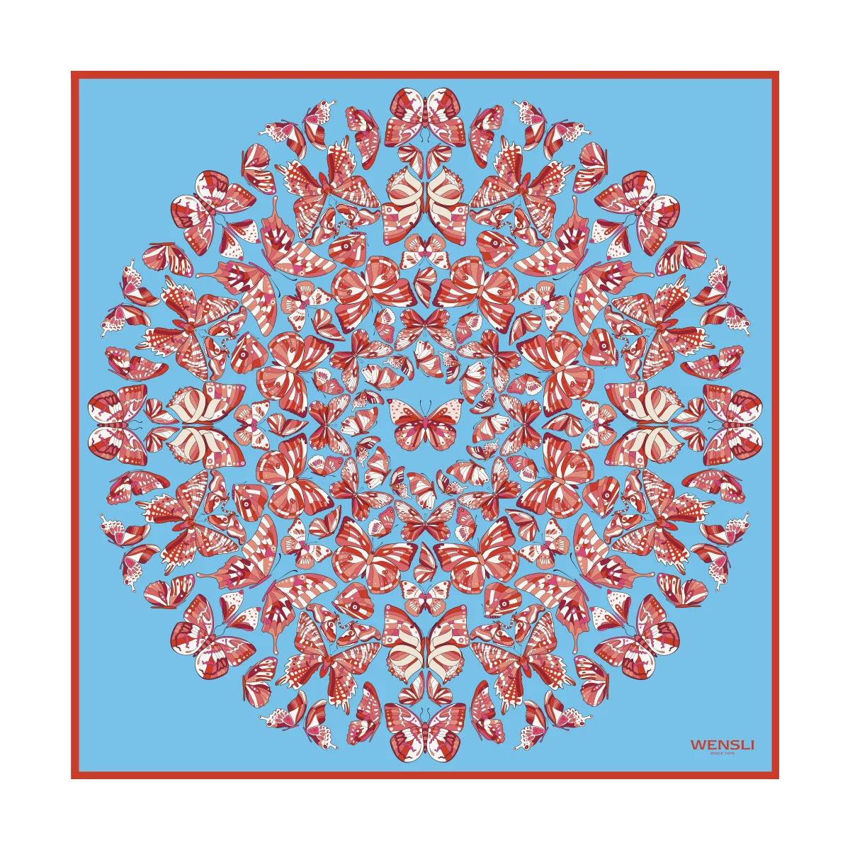 100% Fashion elegant foulard silk scarf custom digital printed silk scarves