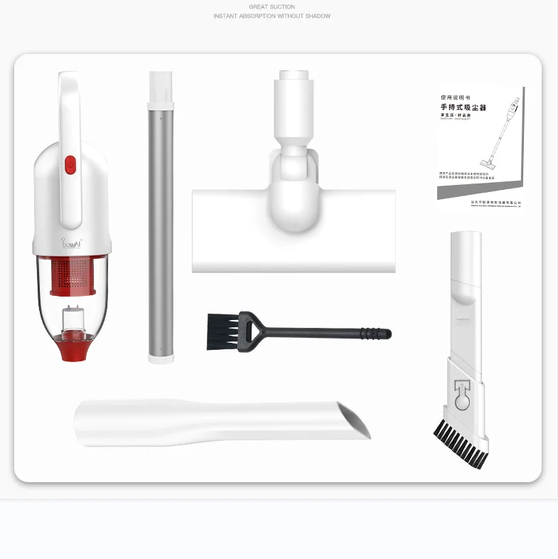 OEM High Suction Vacuum Cleaner Household 15000pa High Power Wet And Dry Small Electric Carpet Vacuum Cleaner