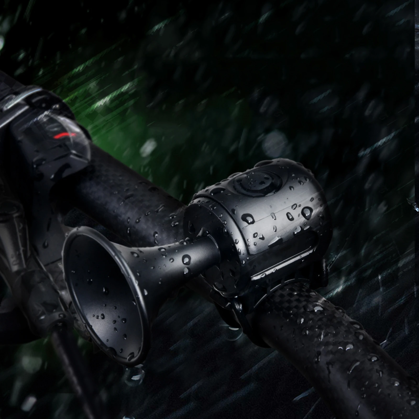 Howlighting Electric Horn 120dB Warning Safety Electric Alarm Ring Bell Cycling Handlebar USB Charging Waterproof Bicycle Bells