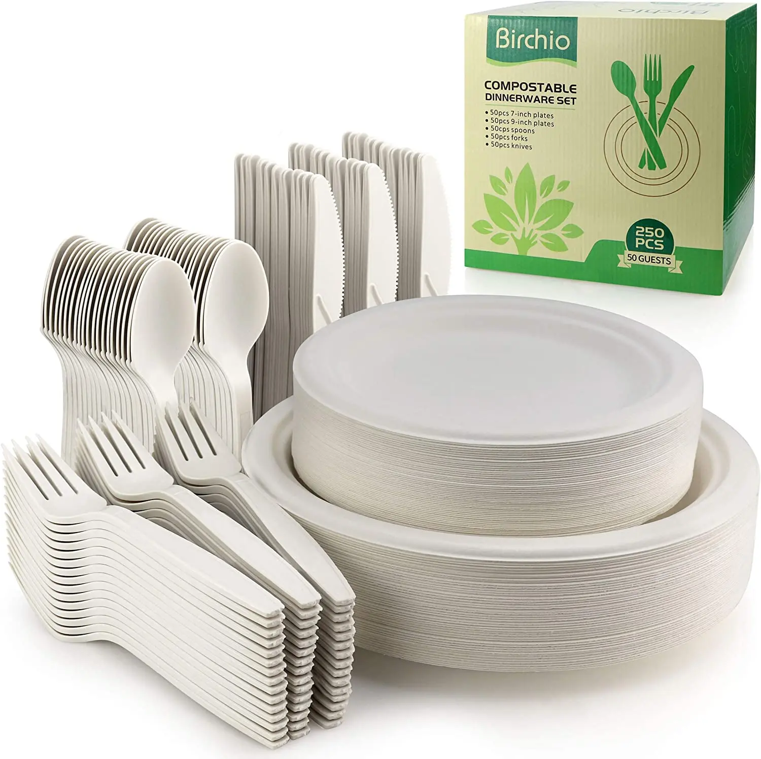 China Bagasse Sugar Cane Clamshell Custom Printed Disposable Containers Compostable Biodegradable Food Plate