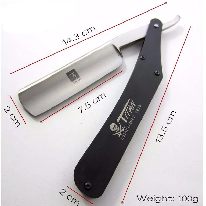 Japan Steel Classic Straight Razor Barber Men Shaving Folding Knife Kapper Salon Razors Titan Manual Shaver Hairdresser
