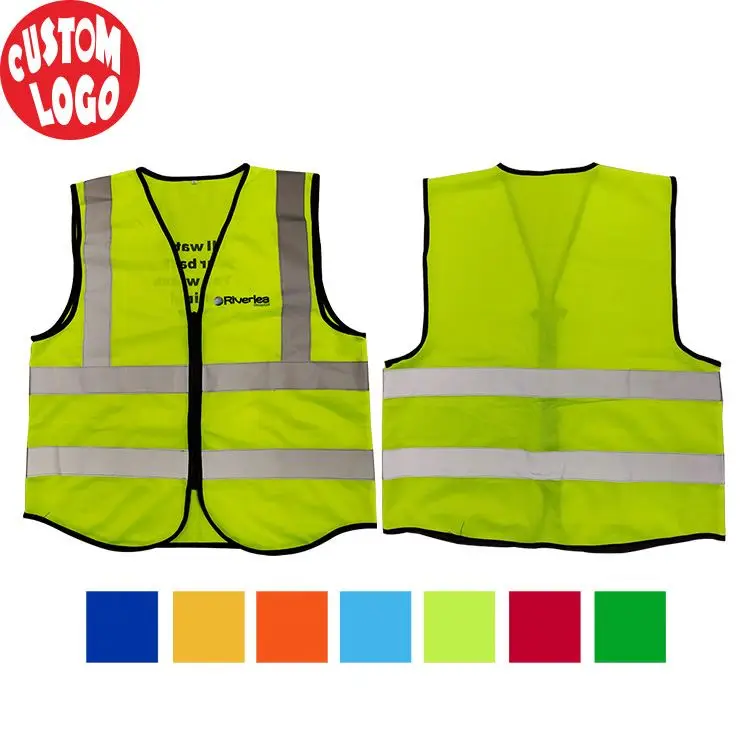 Cheap Wholehourse Promotional Mesh fabric Security Clothing safety vest