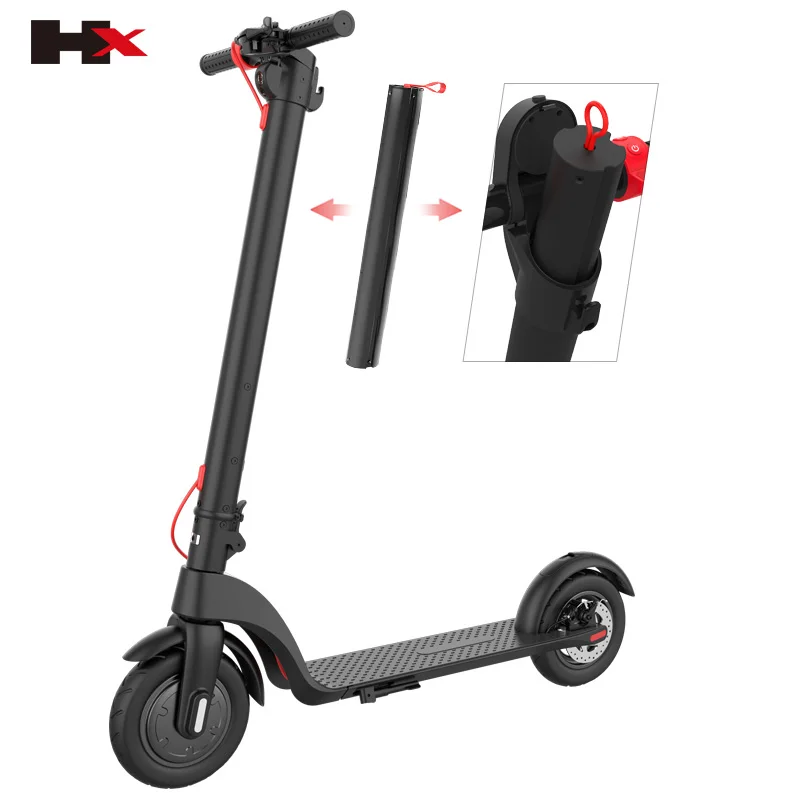 Комплект Электронных компонентов HX X7 складной электрический скутер светодиодный дисплей Съемная батарея 10 дюймов самокат с сиденьем опционально