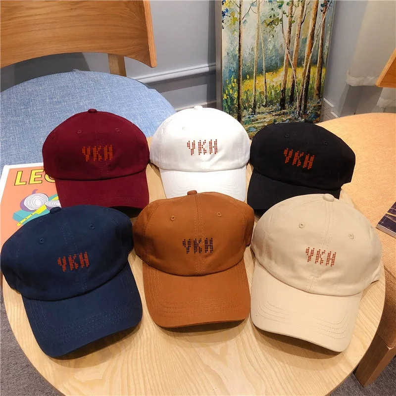 Индивидуальные облегающие шапки шапка из хлопкового саржевого материала с брендовой этикеткой модные неструктурированные спортивные биркой сзади