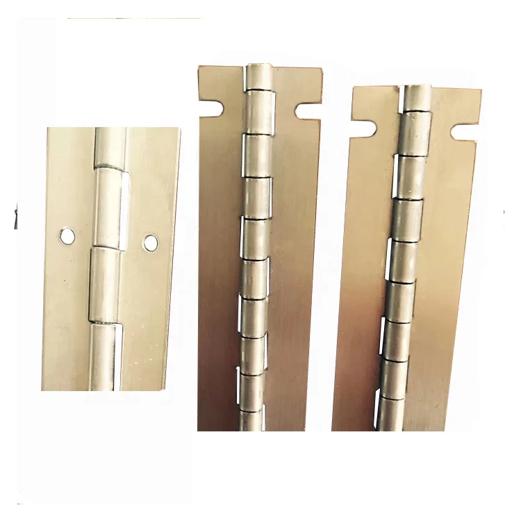 Best selling cheap furniture accessories brass long piano hinges