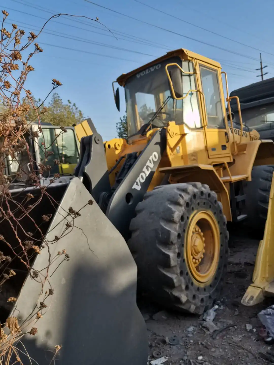 Hot sale hydraulic volvo L70E Wheel loader used wheel loader