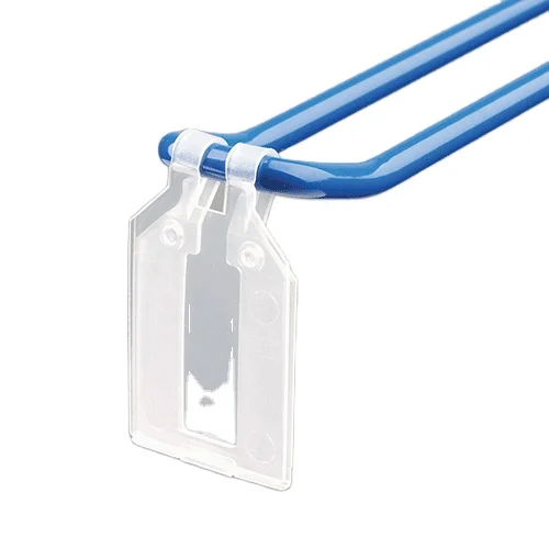 Поворотная бирка с Европейским крючком держатель для ценников EPOS/держатель ценников-поворотная крючком-прозрачный