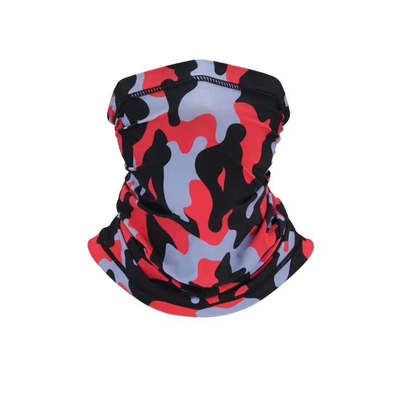 High quality Stock Solid Headband Multifunction Seamless Bandana for Women Men Neck Gaiter Scarf For Sun Wind Dust Protection