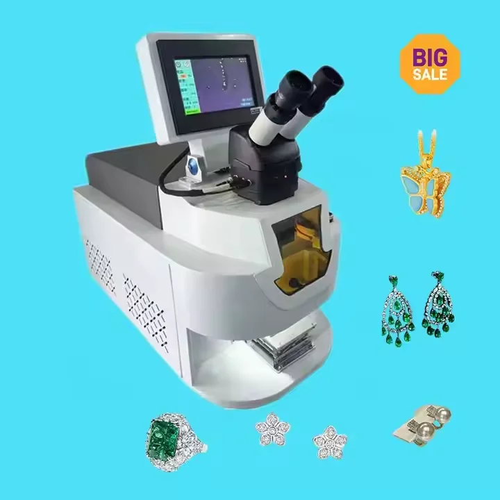 Factory Direct Selling Gold Silver Soldering Machine Welding Machines For Necklace Rings Laser Spot Welders