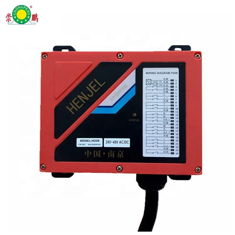 F21-E1B VHF310-331MHz 12/24/36/220/380/440V Industrial Wireless Switches for Electric Hoist Crane