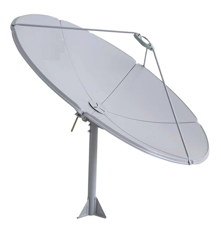OUTDOOR OFFSET C-BAND BIG SATELLITE TV ANTENNA