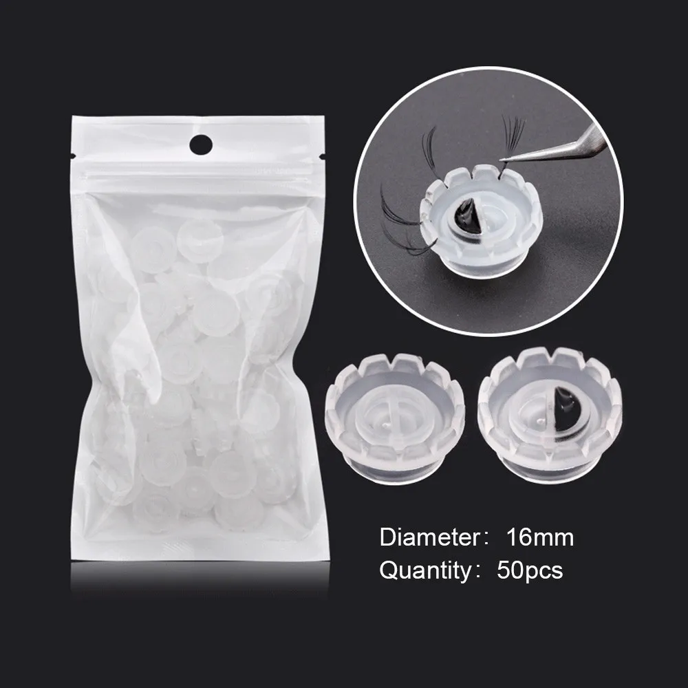 NAGARAKU Eyelashes Cilios Holder Make Up Tools Fans Lashes Glue Holder Eyelash Glue Blossom Holder Russian Volume Eyelash