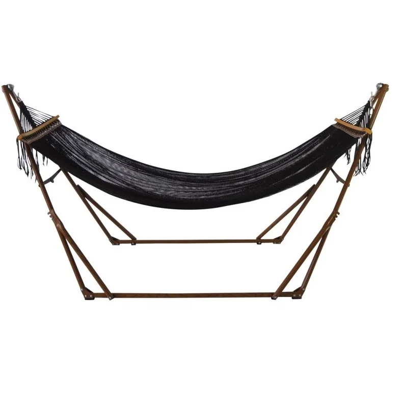 Folding hammock with stand  Versatile Hammock with Stand Lightweight and Perfect for Relaxation Anytime