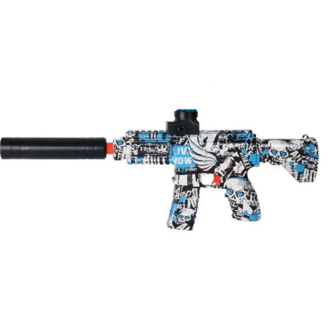 Electric M416 Gel Splatter Blaster Pistol Toy Gun 7-8 mm Bullet Gel Splat Blaster M416 Toy Gun