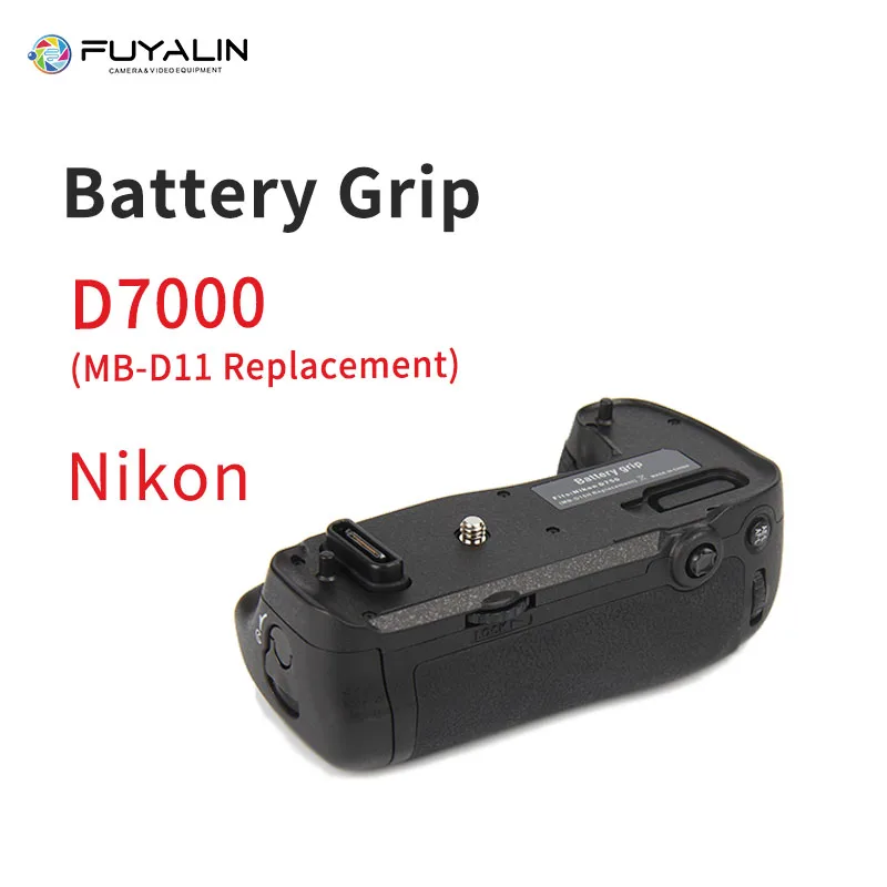  Вертикальный держатель батареи FUYALIN D7000 для камеры Nikon батарея