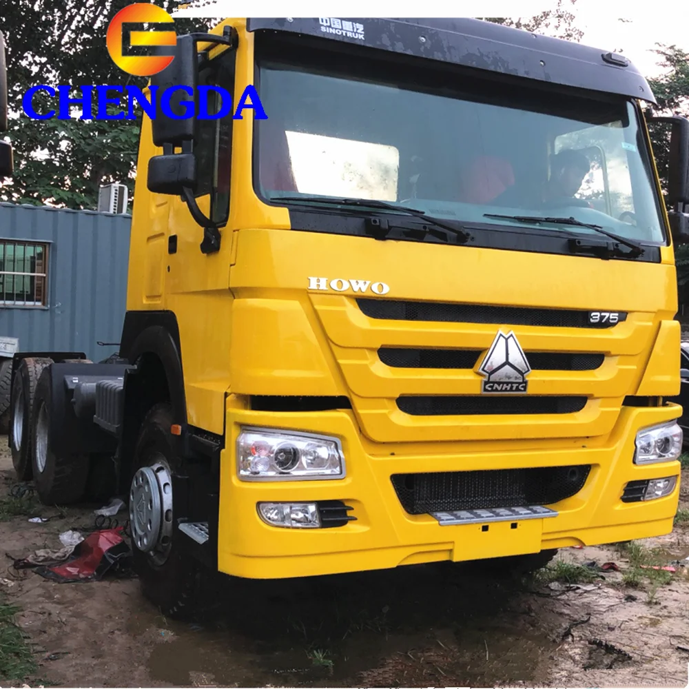  Sinotruk 6x4 371hp 420hp новых и б/у 10 Wheeler тележка движенца Китай тяжелый автомобиль HOWO A7 седельный