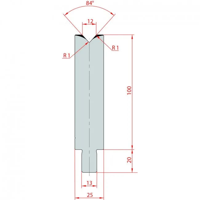 84 градуса Single V die/V12/H100 - 3228 пресс-формы