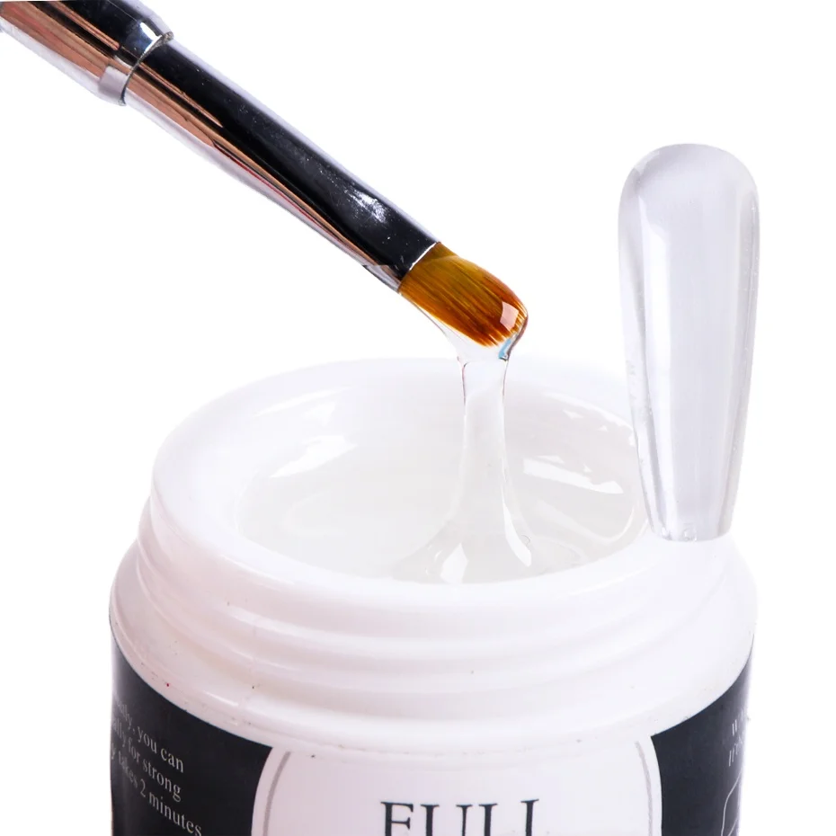 
15ml Nail Extension Gel Acrylic White Clear Quick Building Gel For Nails Finger Prolong Form Tips Manicure Nail Tools 