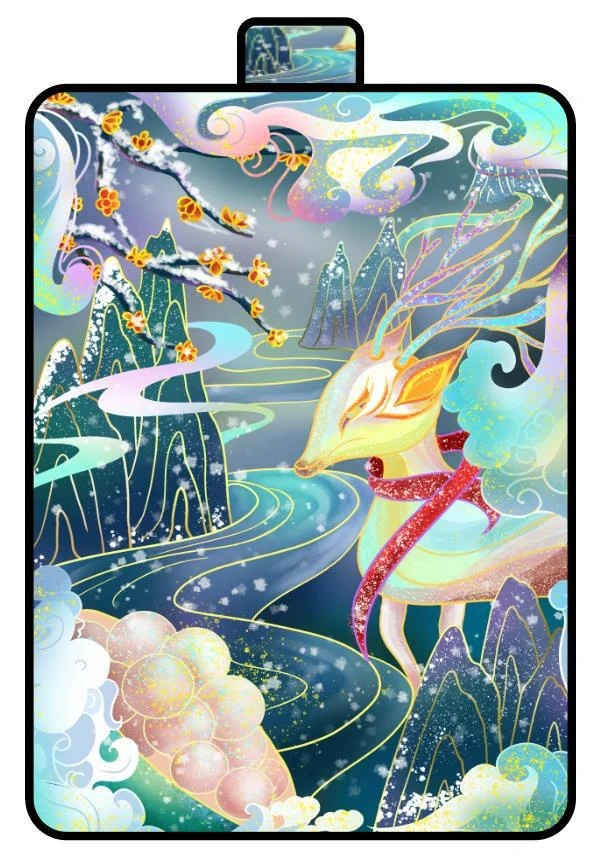 Korean Big Kids Sleeping Portable Printed soft picnic mat