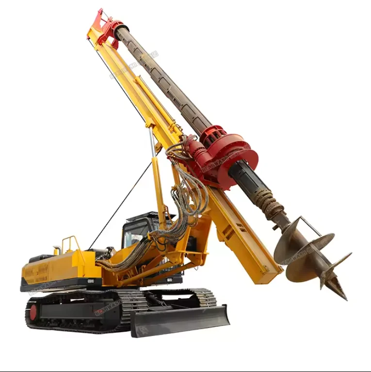 Hengwang 2024 Efficient Pile Auger rotary drilling rig Foreuse rotative Rotary Drilling Machine for Foundation Construction