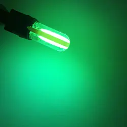 Car  T10 COB silicone 12 LED Lights W5W 194 168 interior light Wedge Door Instrument auto Side Lamp 12smd parking bulb 12V