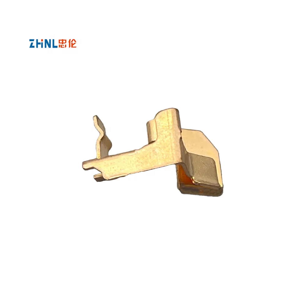 Customize OEM copper  brass stamping parts  of wall switch or socket