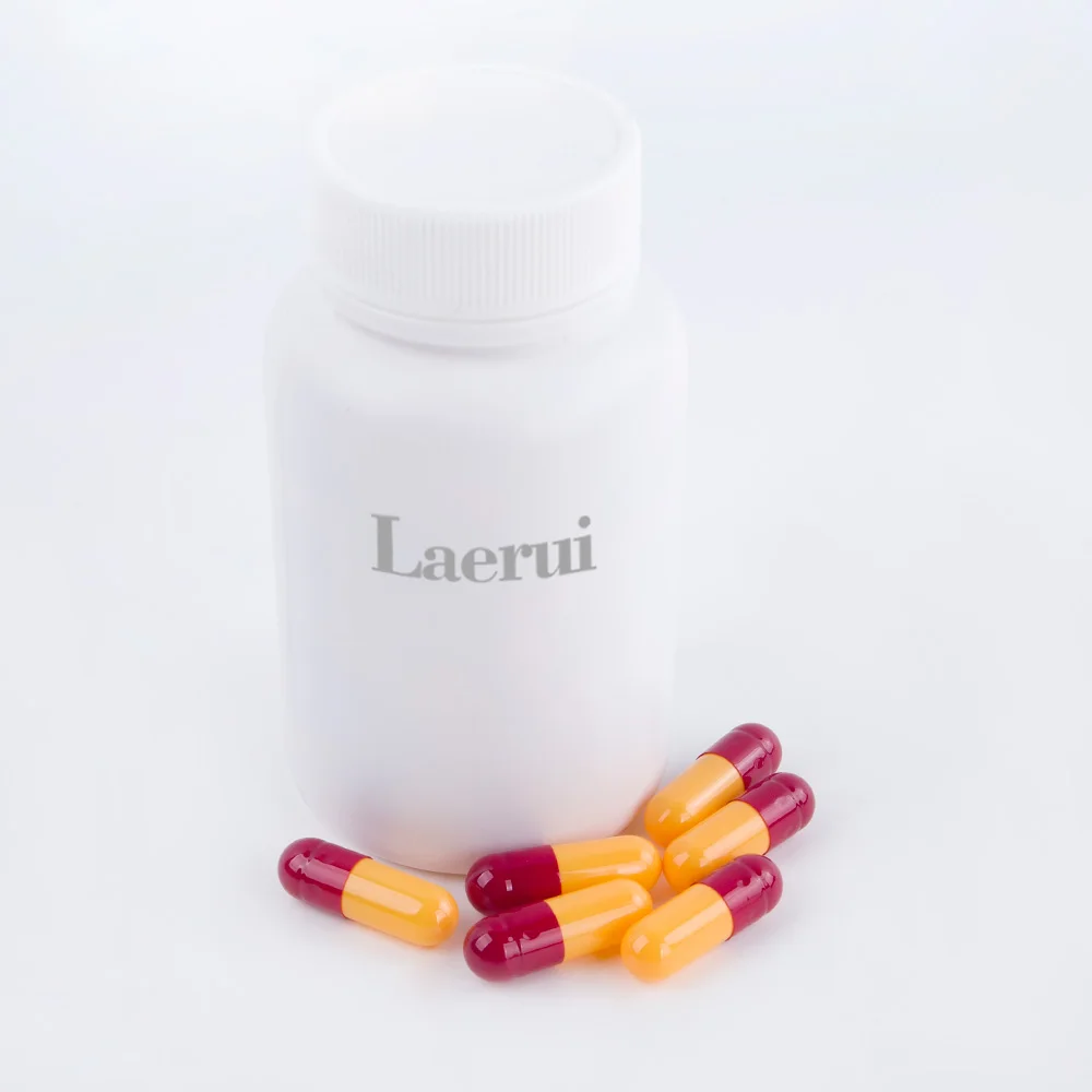 Производитель Laerui, экологически чистые овощные здоровые желатиновые капсулы HPMC, желатиновые капсулы с халяльным размером 0
