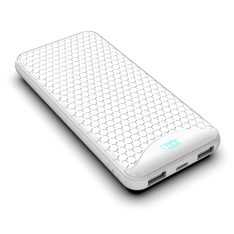2021 Top Selling Portable Power Bank 10000mah Ultra Slim Power Banks Charging Powerbank With Led Screen