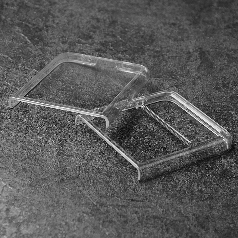 2022 New Phone Case Cover For Samsung Galaxy  Z Flip 4 5G PC Transparent flip 3 Case
