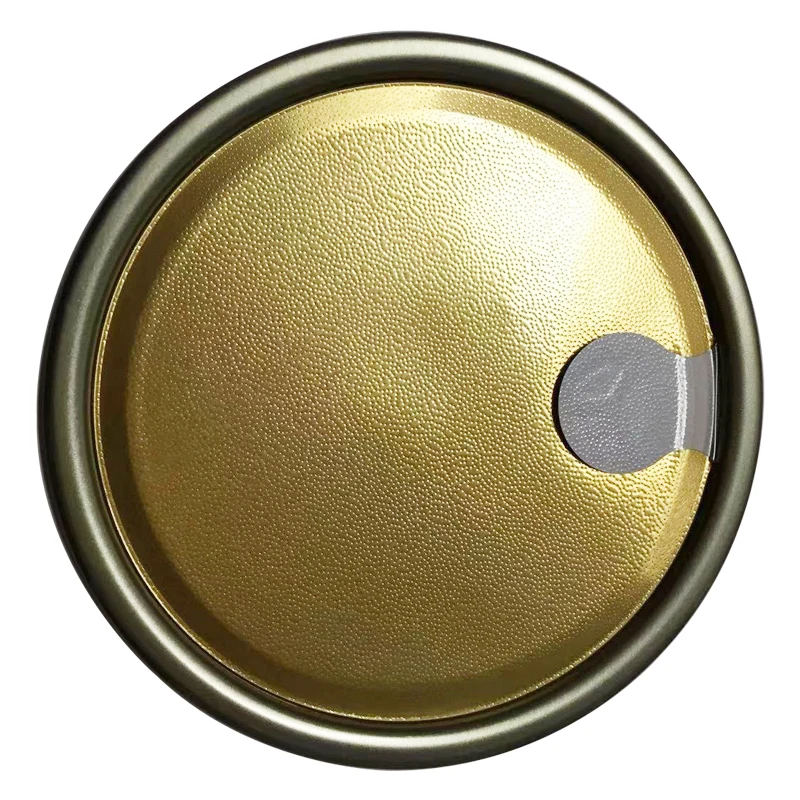 OEM 307# 83mm Full Open Tinplate Easy Peel Off Lid For Powder Milk Tin Easy Peel Off Ends