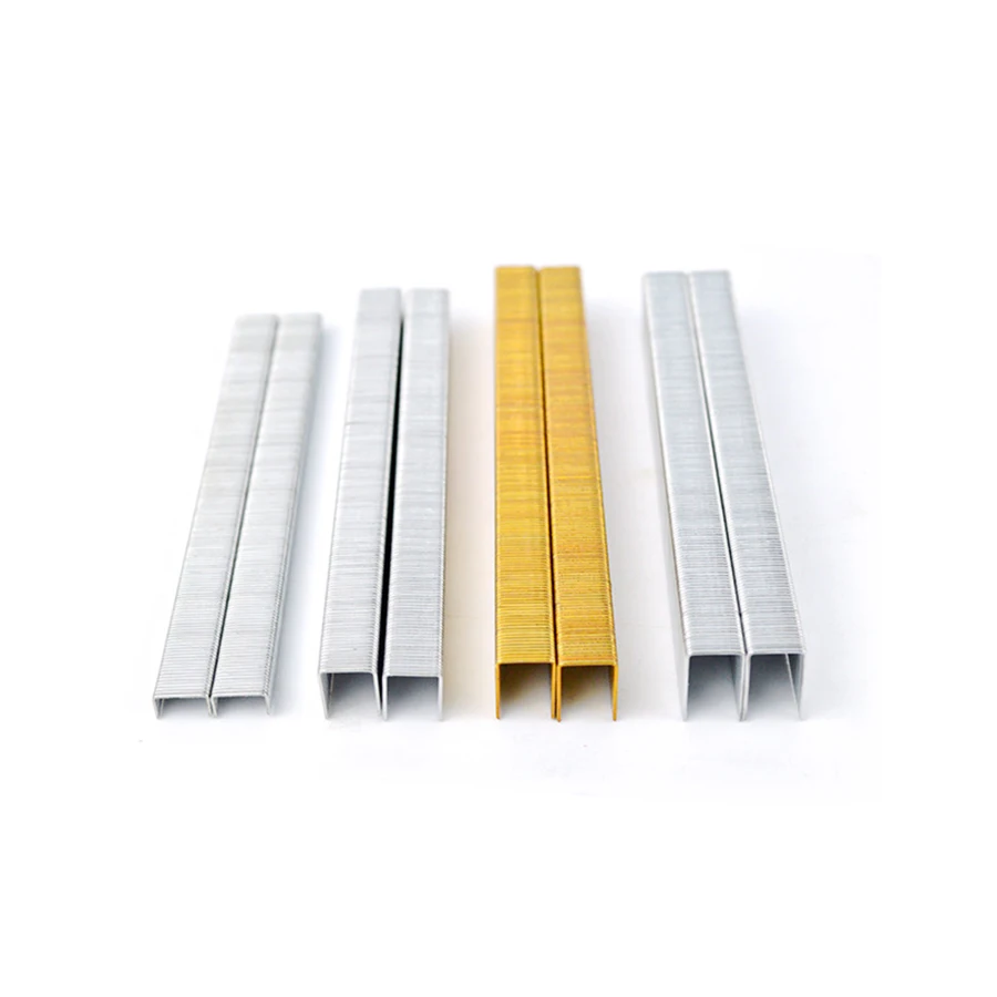 Furniture Sofa Galvanized Staples 22ga 7104 7106 7108 7110 7112 7114 7116 U Shaped 71 Series Pneumatic Nail